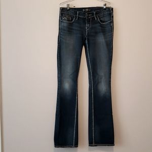 Silver Aiko Bootcut Jeans 28/37